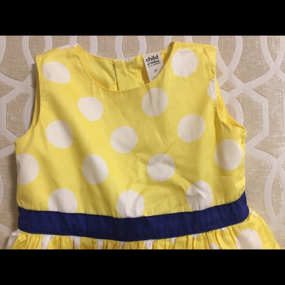 Child of mine toddler size 2T cotton dress - Picture 3 of 5